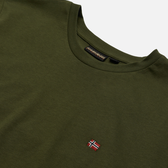 Мужская футболка Napapijri Salis Green Depths