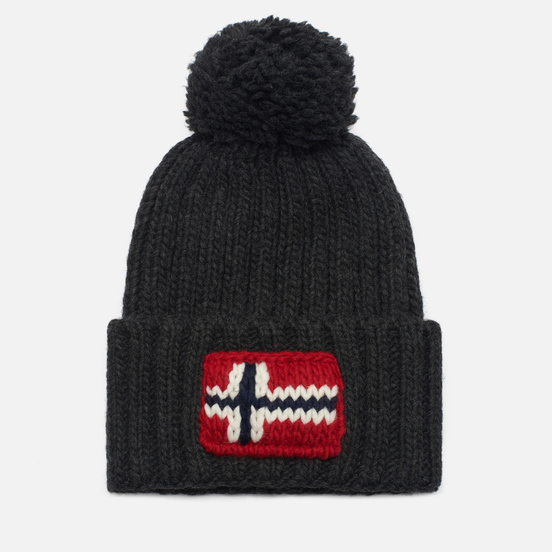 Шапка Napapijri Semiury 4 Dark Grey Melange