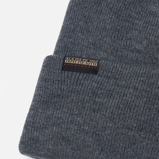 Шапка Napapijri Faro 1 Dark Grey Melange
