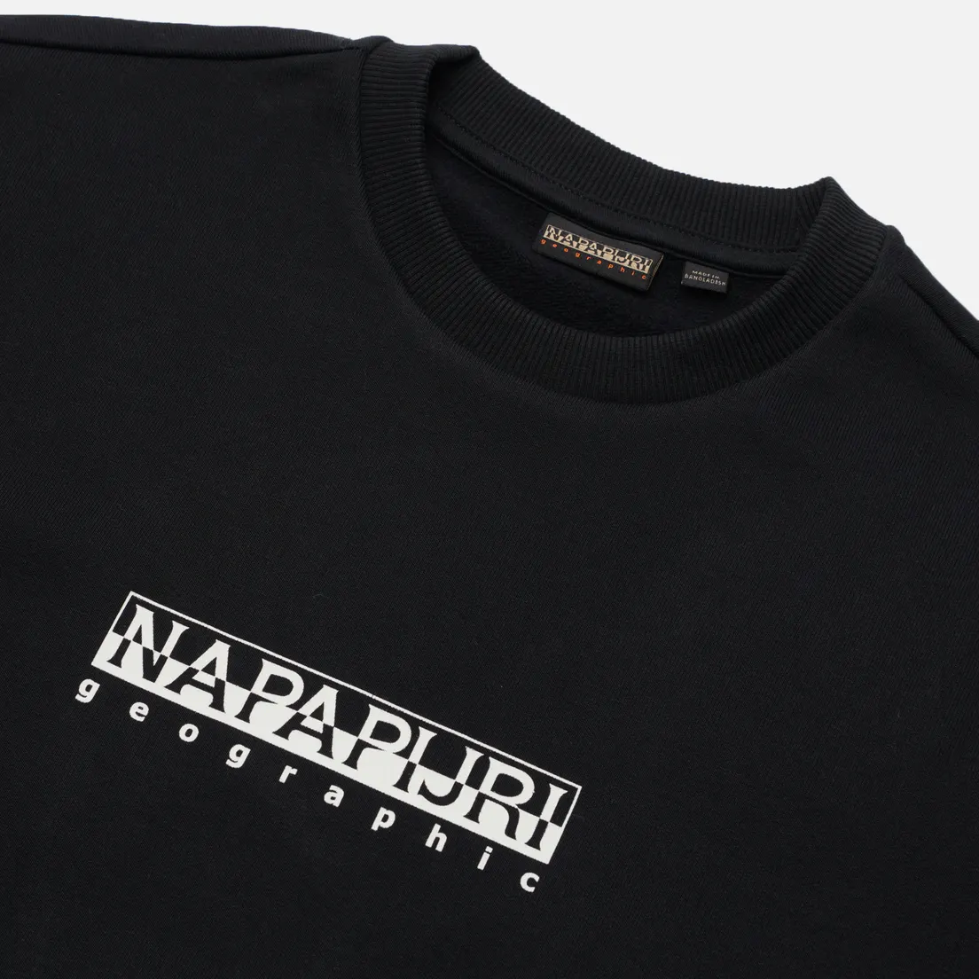 Napapijri Мужская толстовка Box Crew Neck Loose Fit