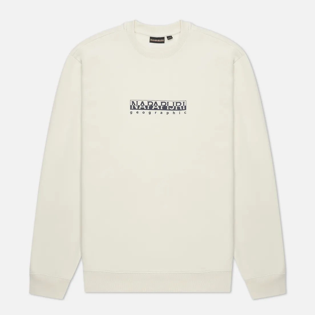 Napapijri Мужская толстовка Box Crew Neck Loose Fit