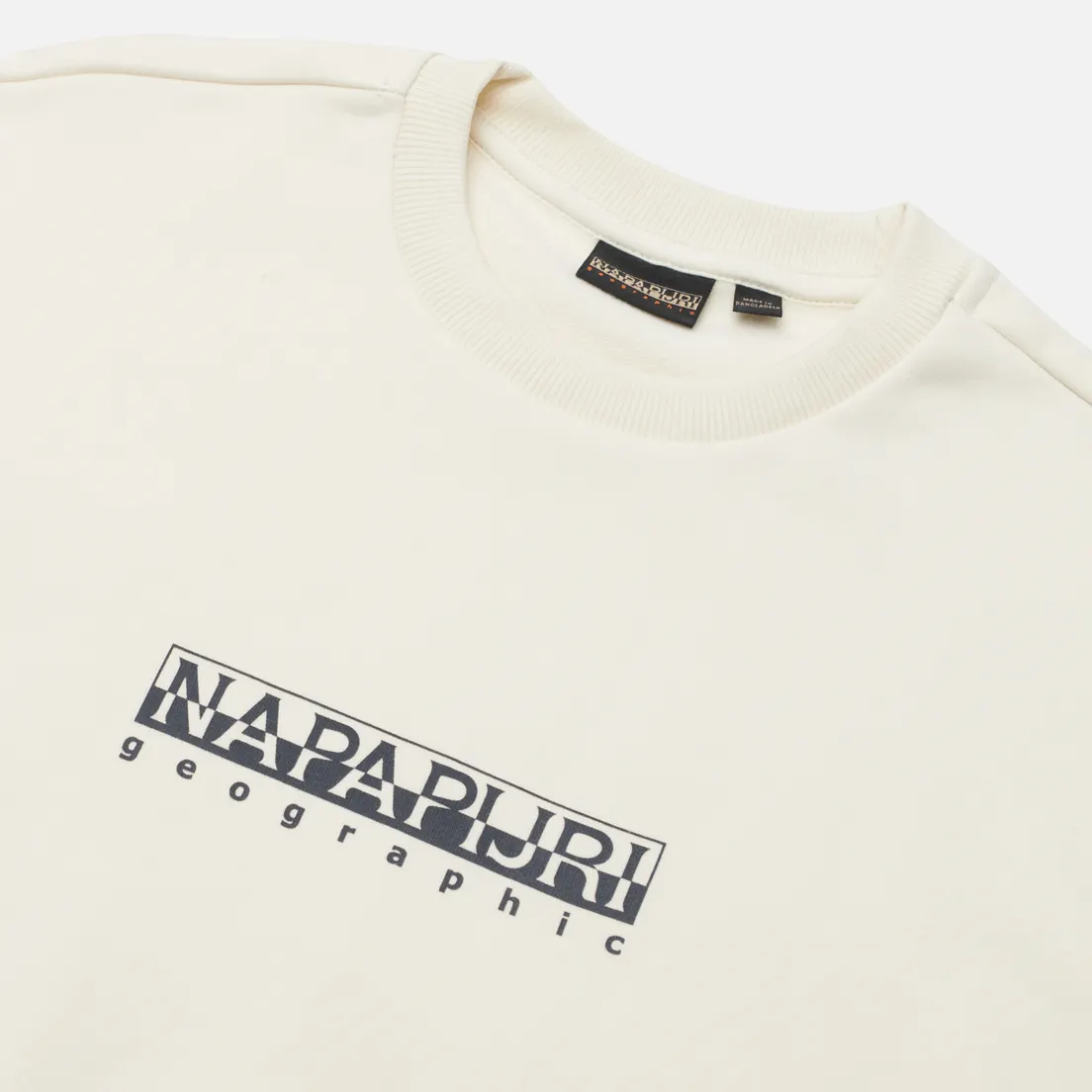 Napapijri Мужская толстовка Box Crew Neck Loose Fit