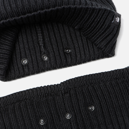 Набор аксессуаров The North Face Knit Beanie Gaiter TNF Black