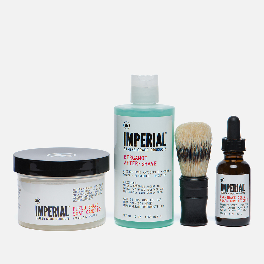 Imperial Barber Набор для бритья Field Shave Kit