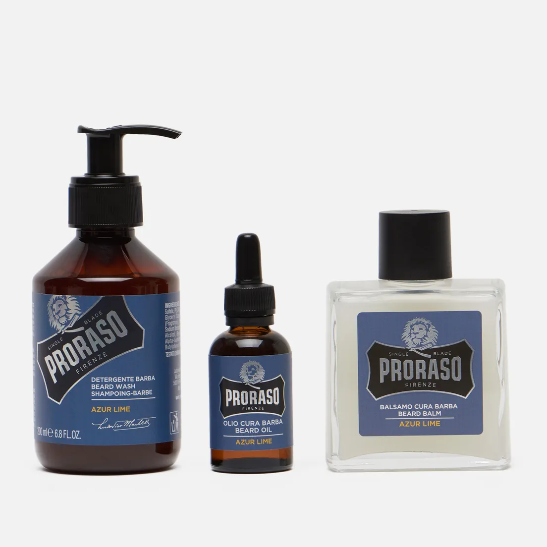 Proraso Набор для ухода Azur Lime