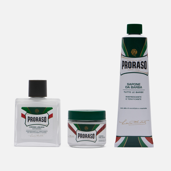 Набор для бритья Proraso Gino Vintage Selection Tin Green Range