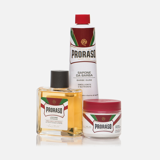Набор для бритья Proraso Primadopo Vintage Selection Tin Red Range