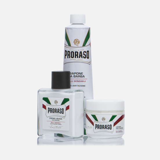 Набор для бритья Proraso Toccasana Vintage Selection Tin White Range