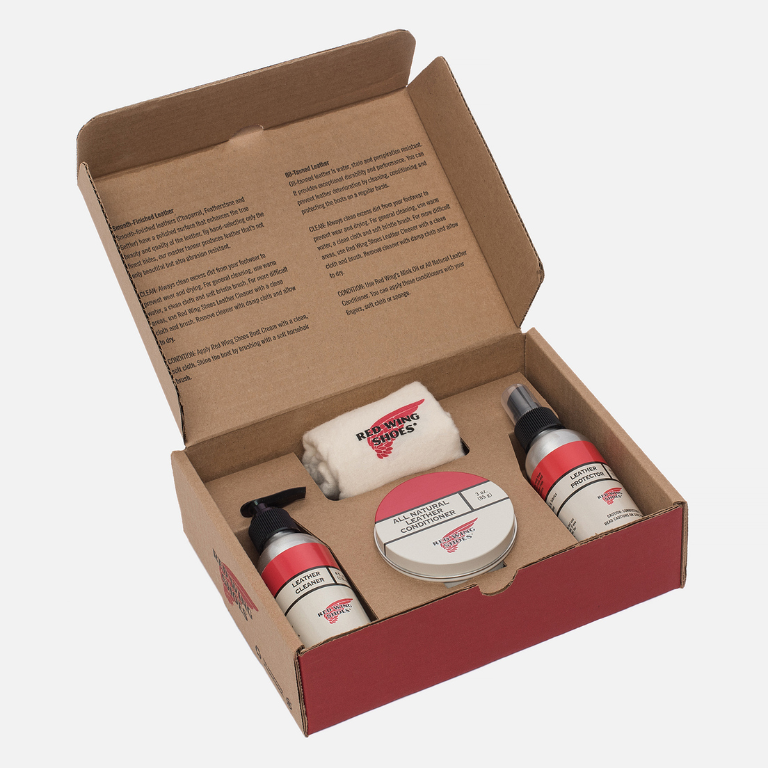 Red Wing Shoes Набор для ухода за обувью Oil Tanned Leather Care Product Kit