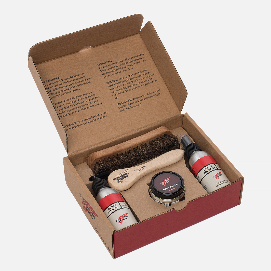 Red Wing Shoes Набор для ухода за обувью Smooth Finish Leather Care Product Kit