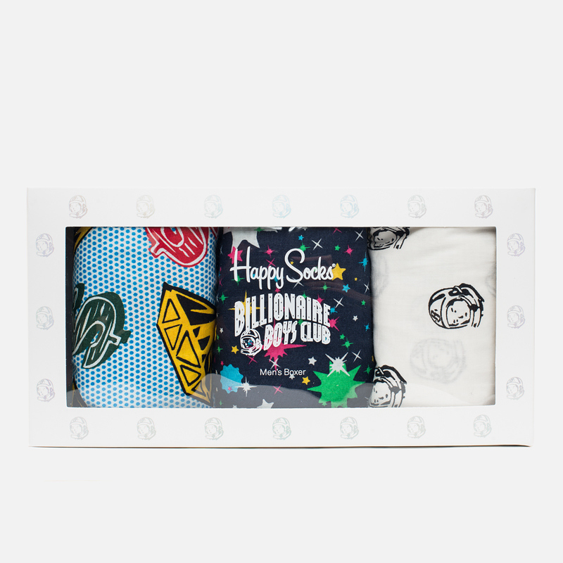 Happy Socks Набор мужских трусов BBC 3 Pack Boxers