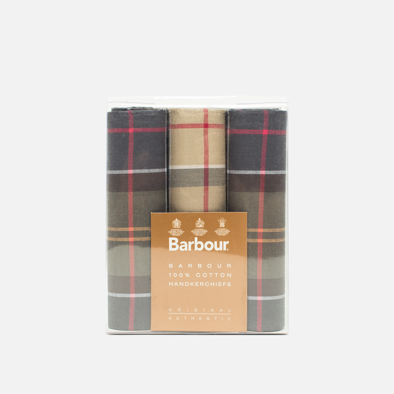 Barbour Набор платков Classic Tartan Cotton 3 pcs