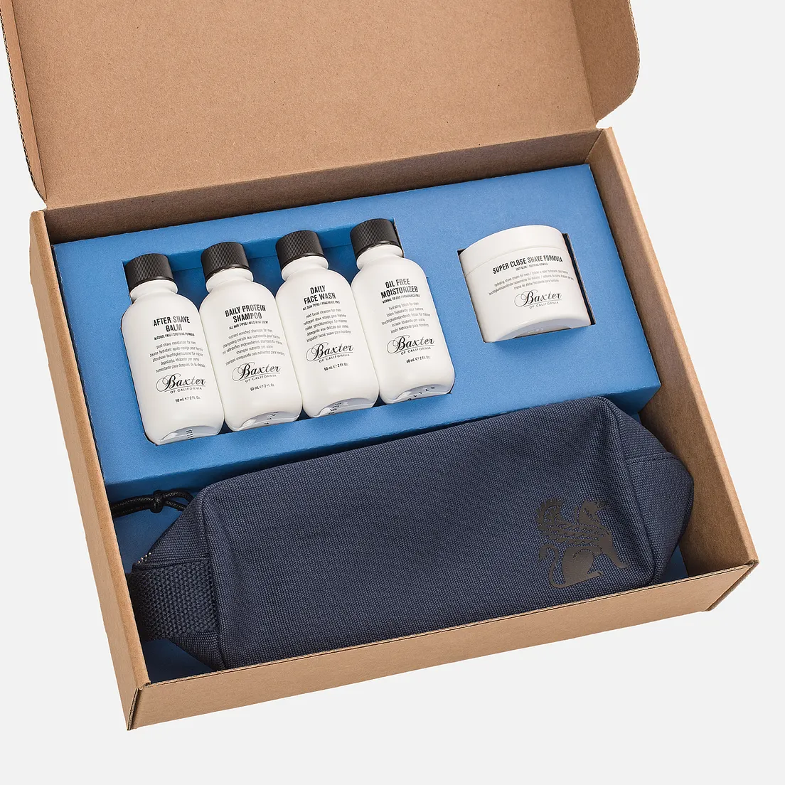 Baxter of California Набор по уходу за лицом и телом Travel Kit