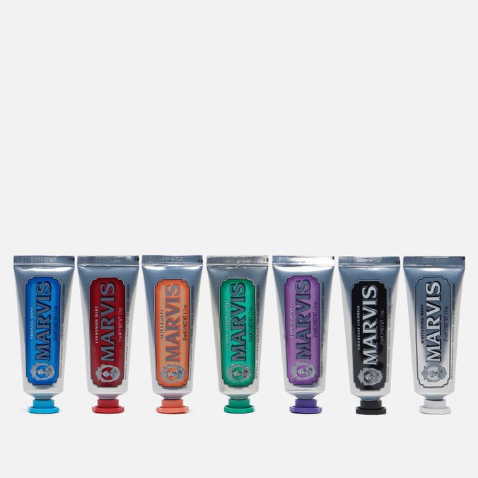 Набор зубных паст Marvis Flavour Collection 7-pcs Travel Size