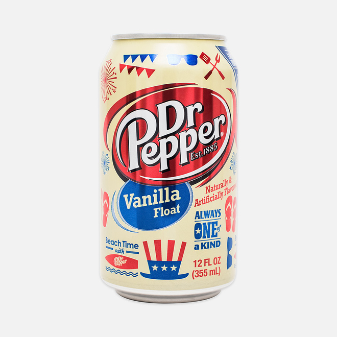 Газированная вода Dr Pepper Vanilla Float 0.35l