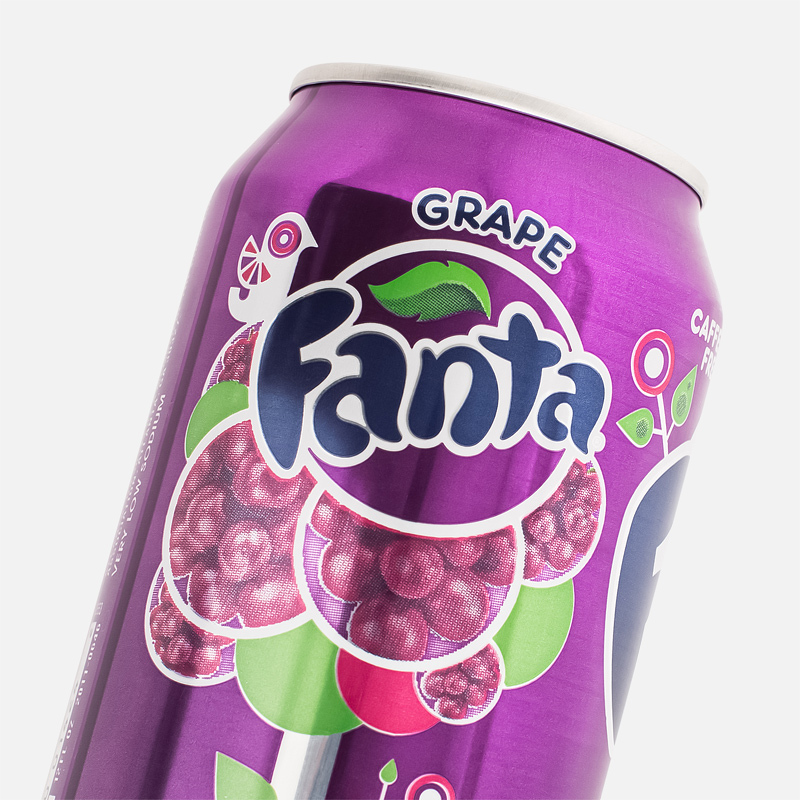 Fanta Газированная вода Grape 0.35l