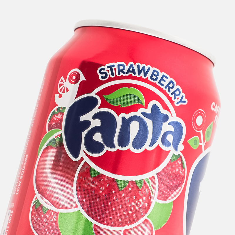 Fanta Газированная вода Strawberry 0.35l