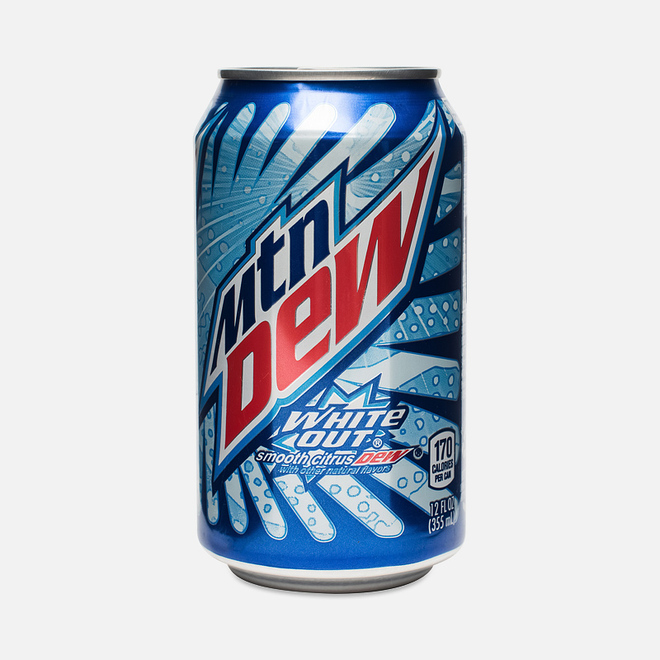 Газированная вода Mountain Dew White Out 0.35l
