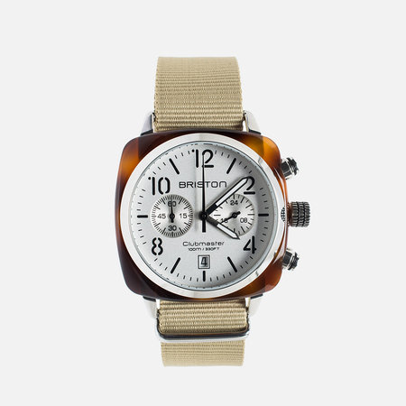 Наручные часы Briston Chrono Beige/White
