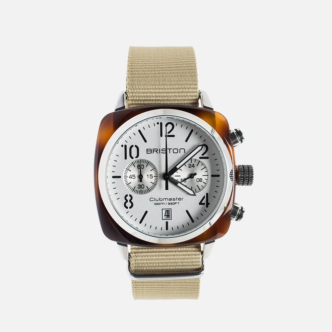 Наручные часы Briston Chrono Beige/White