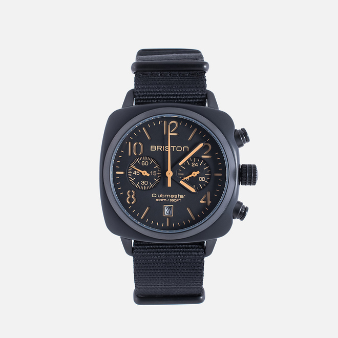 Наручные часы Briston Clubmaster Chrono Matte Black