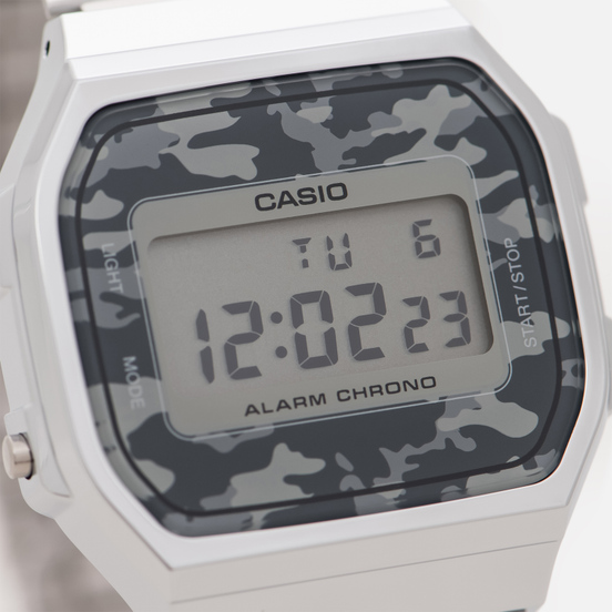Наручные часы CASIO Collection A-168WEC-1E Silver/Grey Camo