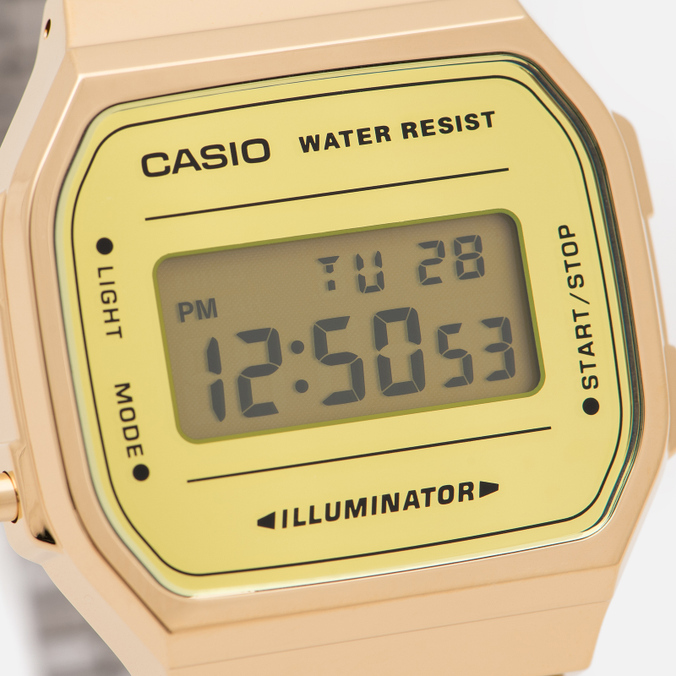Наручные часы CASIO, цвет золотой, размер UNI A-168WEGM-9E Collection A-168WEGM-9E - фото 3
