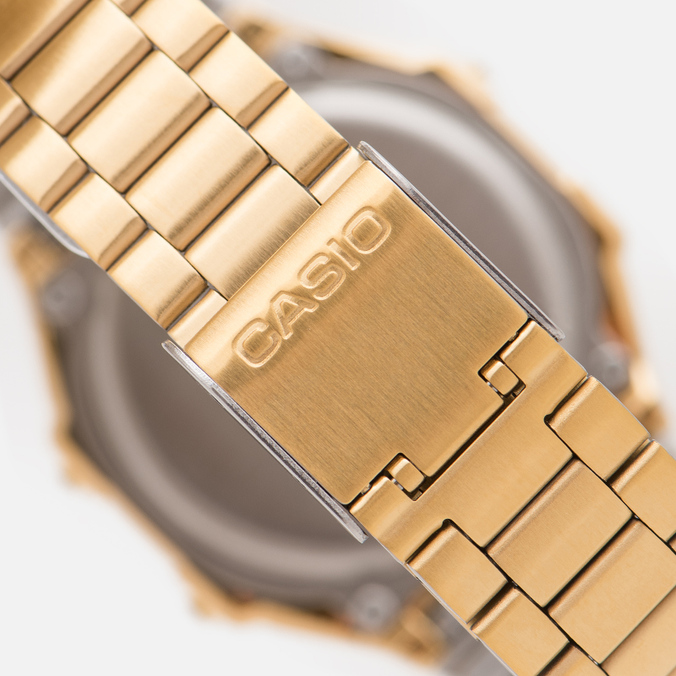 Наручные часы CASIO, цвет золотой, размер UNI A-168WEGM-9E Collection A-168WEGM-9E - фото 4