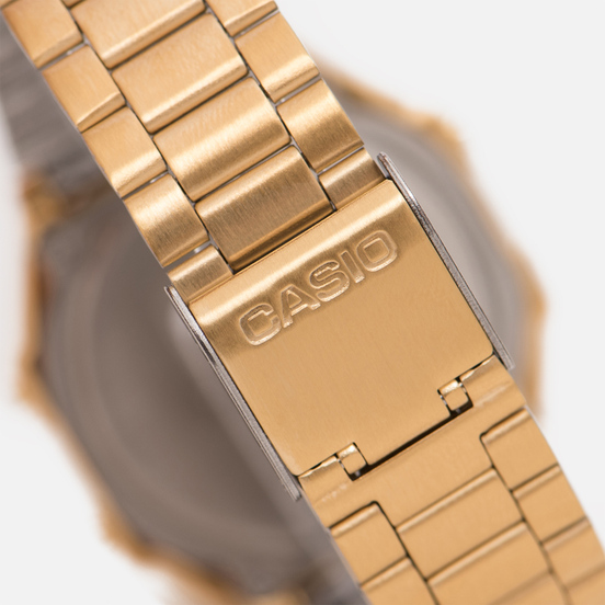 Наручные часы CASIO Collection A-168WG-9B Gold/Rhombus Yellow
