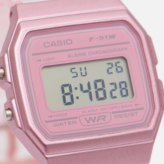 Наручные часы CASIO Collection F-91WS-4EF Clear Pink