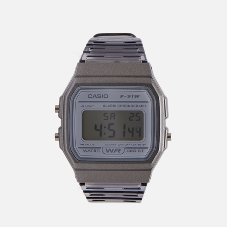  Наручные часы CASIO Collection F-91WS-8, цвет серый