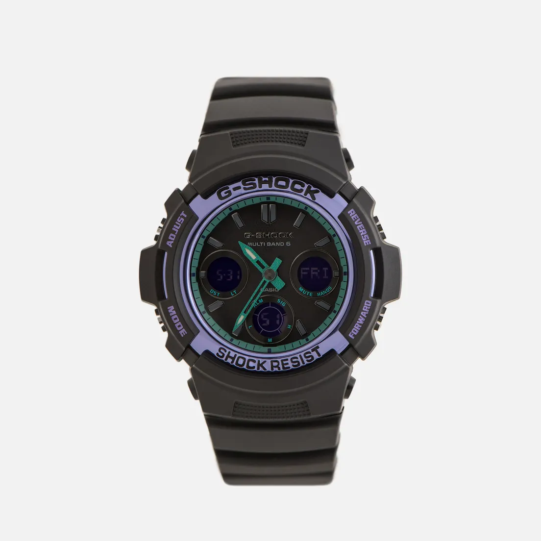 CASIO Наручные часы G-SHOCK AWG-M100SBL-1AER 90s Series