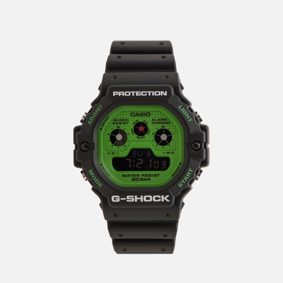 Наручные часы CASIO G-SHOCK DW-5900RS-1ER Hot Rock Sounds Series Black/Green