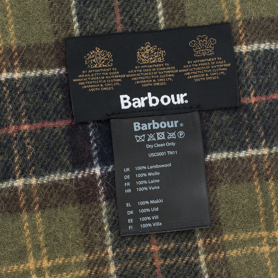 Шарф Barbour Lambswool Tartan Classic
