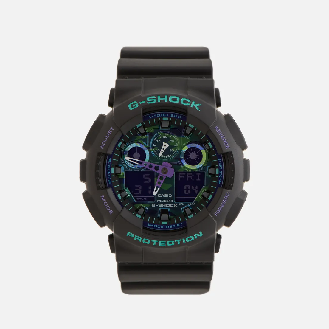 CASIO Наручные часы G-SHOCK GA-100BL-1AER 90s Series