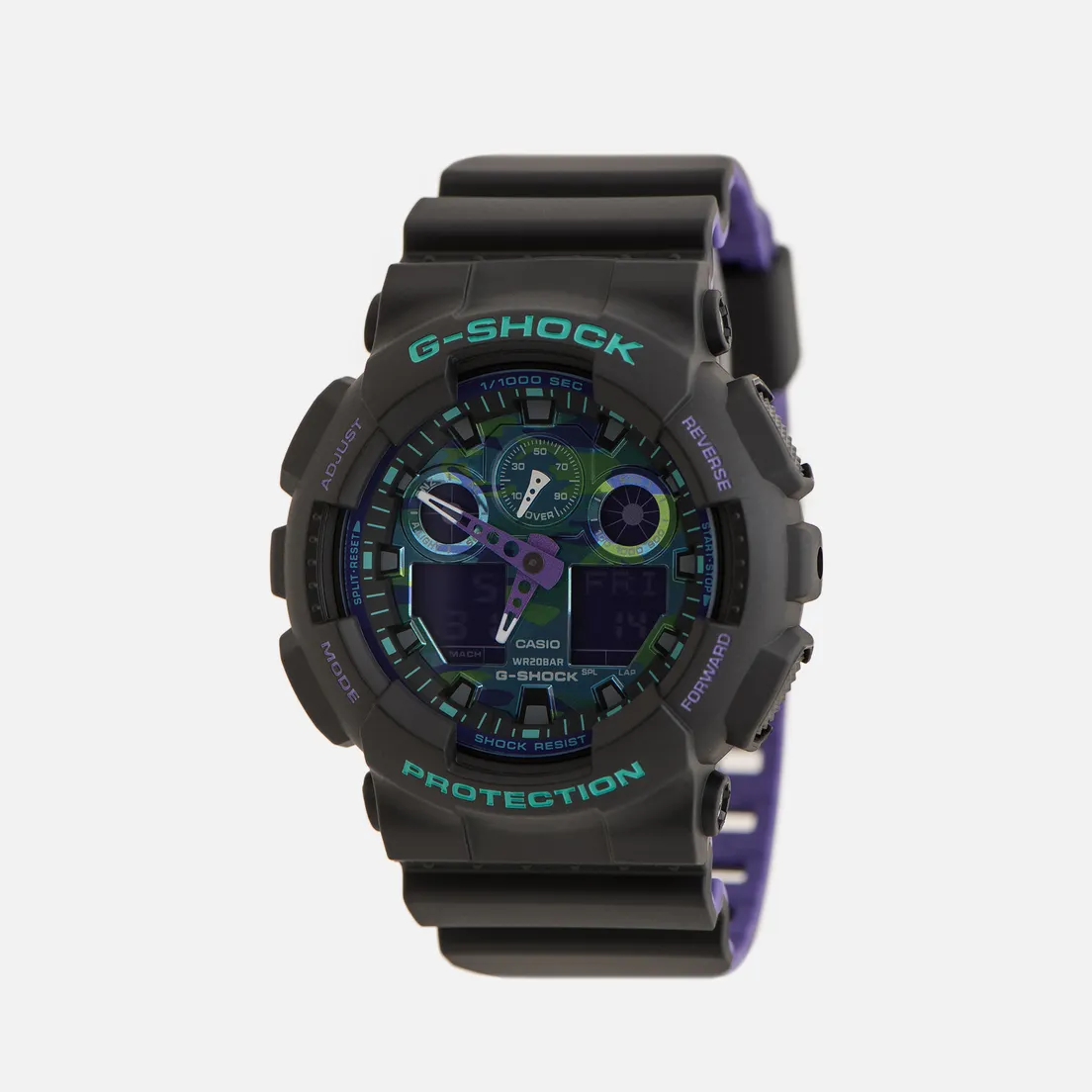 CASIO Наручные часы G-SHOCK GA-100BL-1AER 90s Series