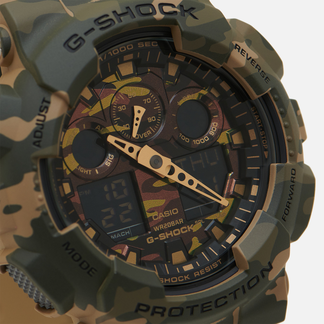 CASIO Наручные часы G-SHOCK GA-100CM-5A