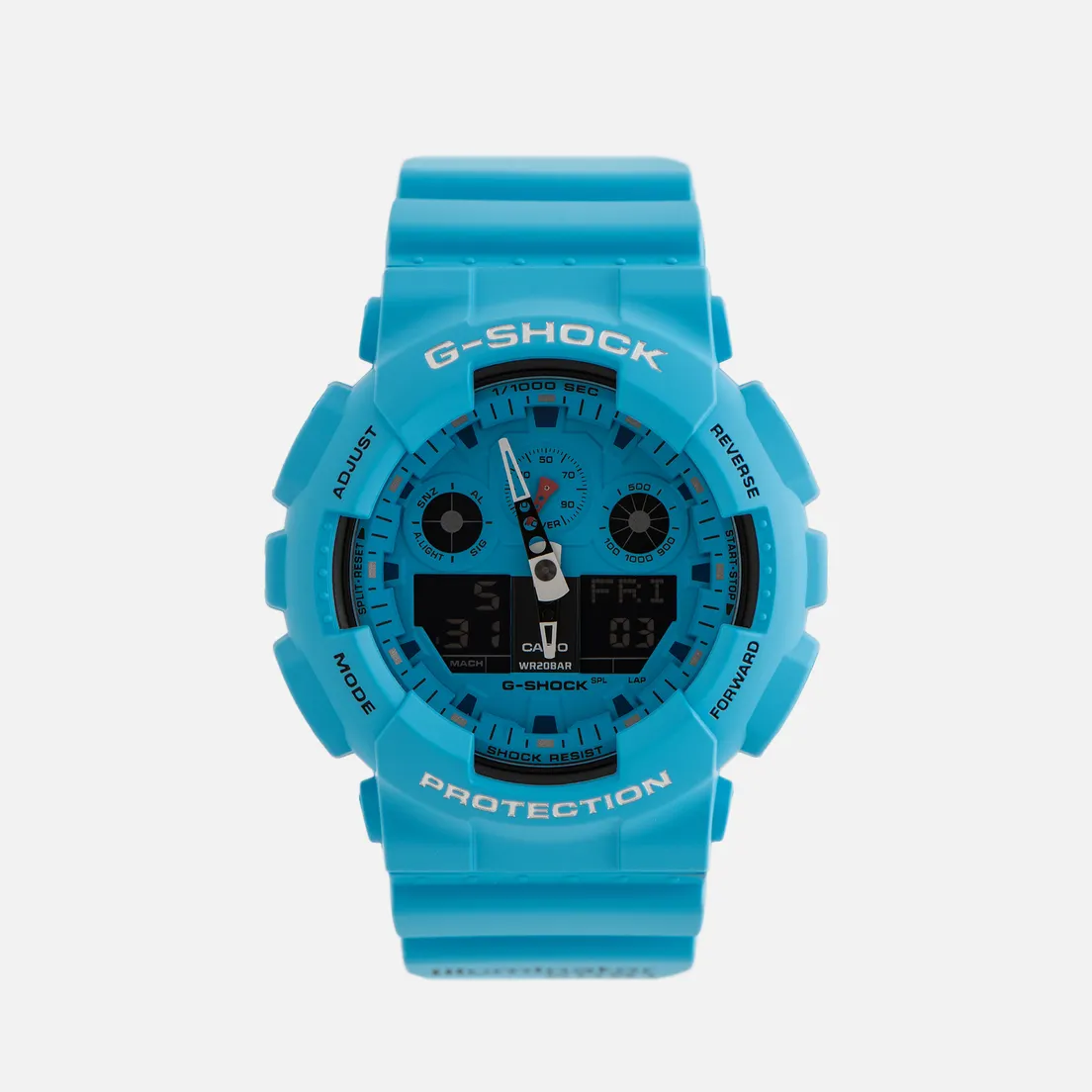 CASIO Наручные часы G-SHOCK GA-100RS-2AER Hot Rock Sound Series