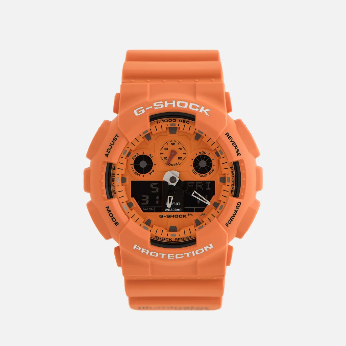 CASIO Наручные часы G-SHOCK GA-100RS-4AER Hot Rock Sound Series