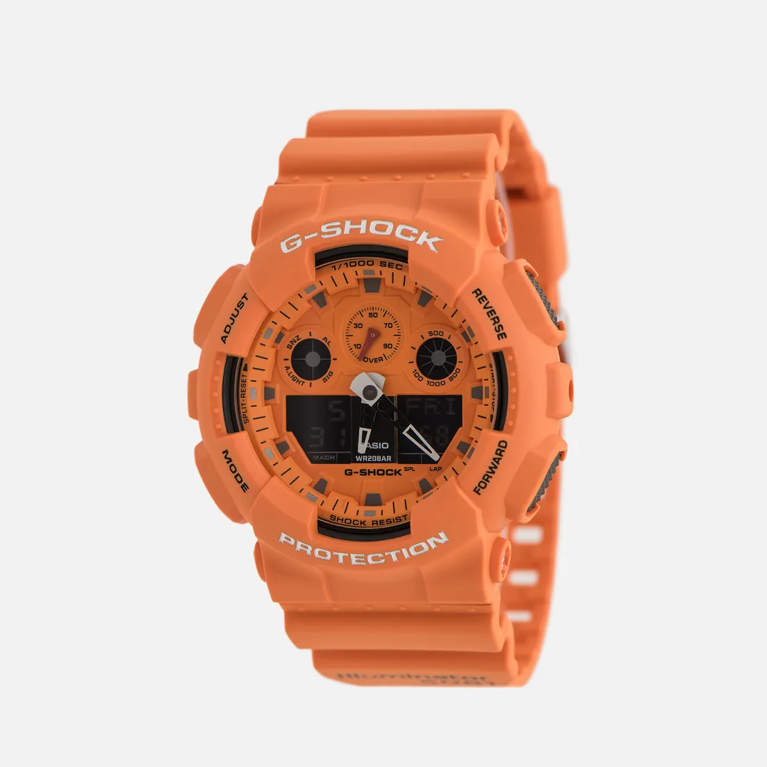 CASIO Наручные часы G-SHOCK GA-100RS-4AER Hot Rock Sound Series