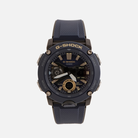 Наручные часы CASIO G-SHOCK GA-2000-2AER Carbon Core Guard, цвет синий