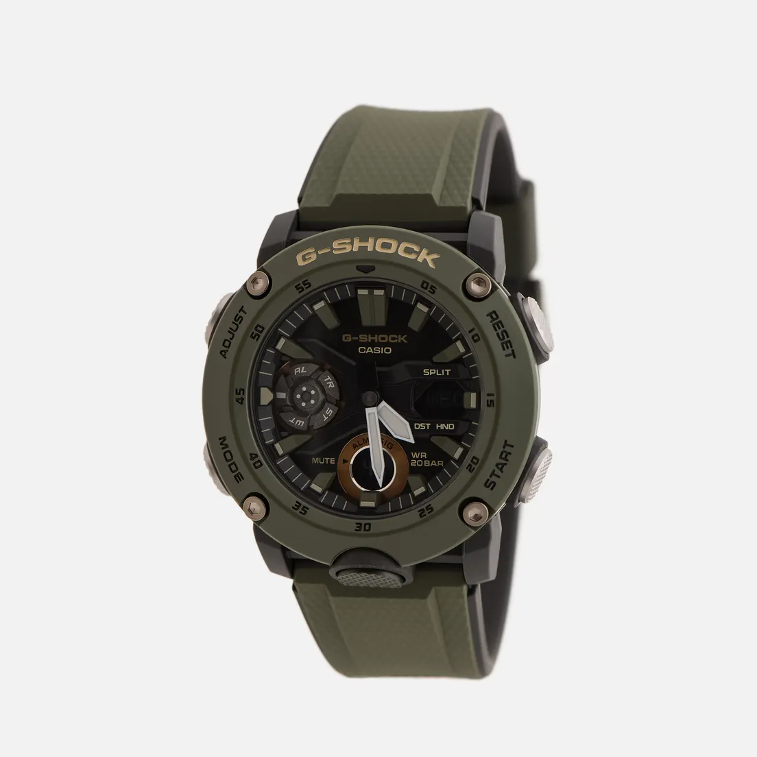 CASIO Наручные часы G-SHOCK GA-2000-3AER Carbon Core Guard