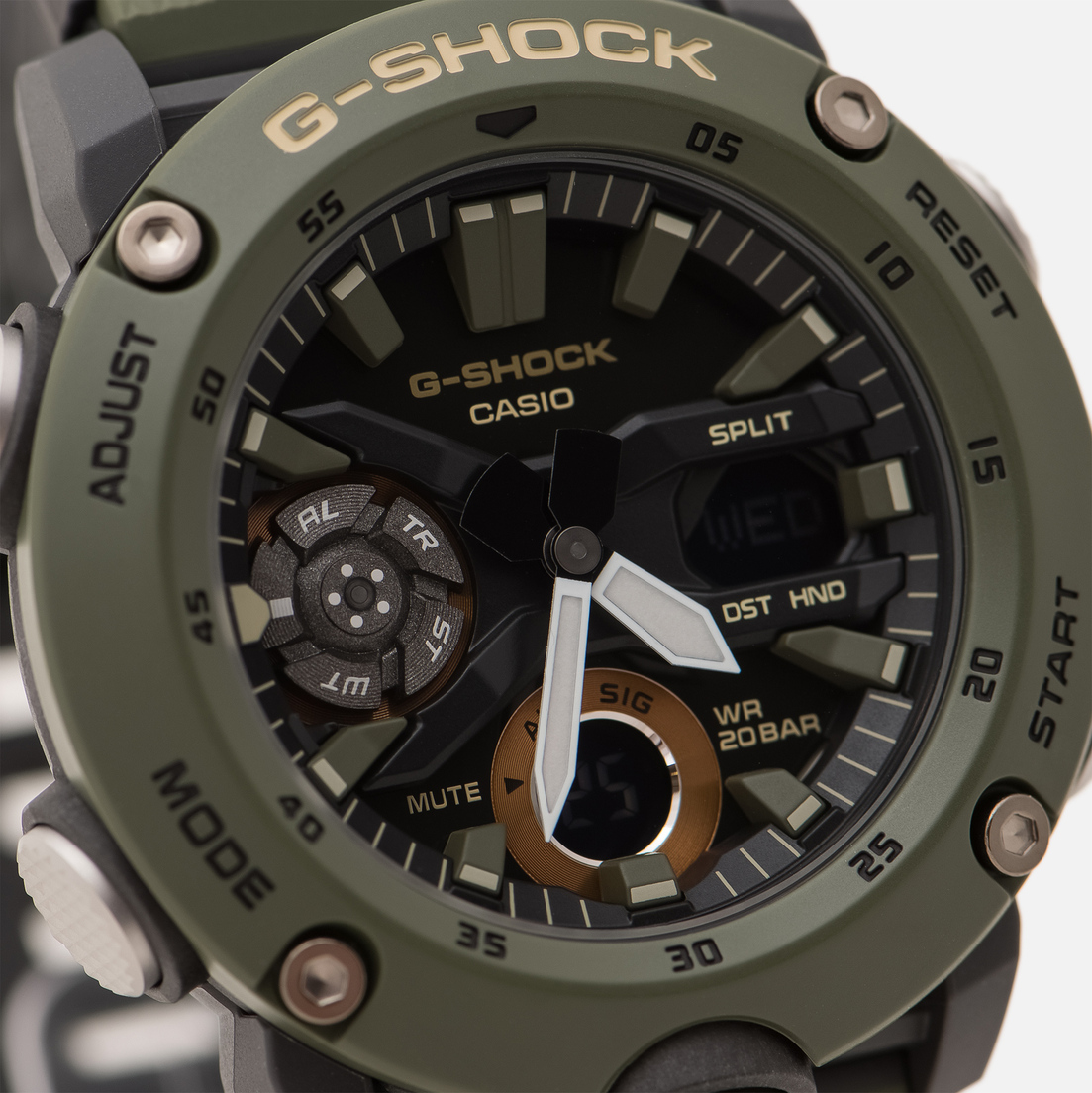 CASIO Наручные часы G-SHOCK GA-2000-3AER Carbon Core Guard
