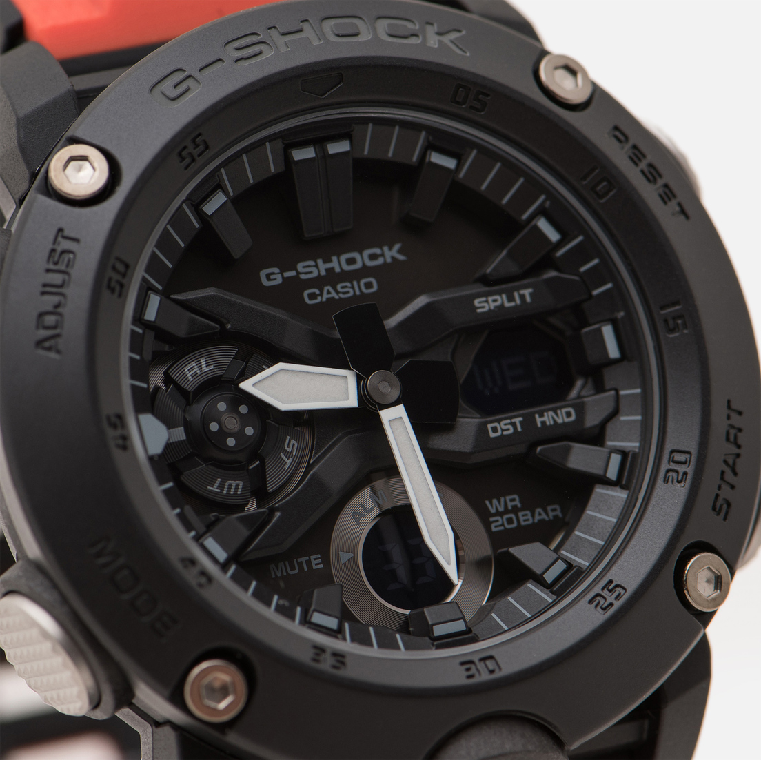 CASIO Наручные часы G-SHOCK GA-2000E-4ER Carbon Core Guard