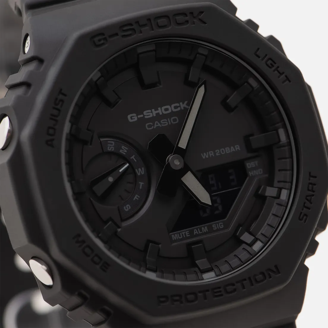 CASIO Наручные часы G-SHOCK GA-2100-1A1 Octagon Series