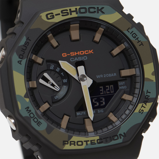 Наручные часы CASIO G-SHOCK GA-2100SU-1AER Black/Camo