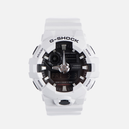 фото Наручные часы casio g-shock ga-700-7a garish color, цвет белый