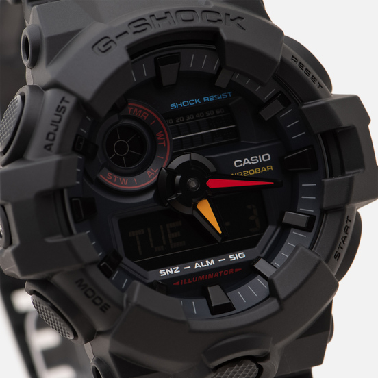 Наручные часы CASIO G-SHOCK GA-700BMC-1AER Black/Red/Yellow