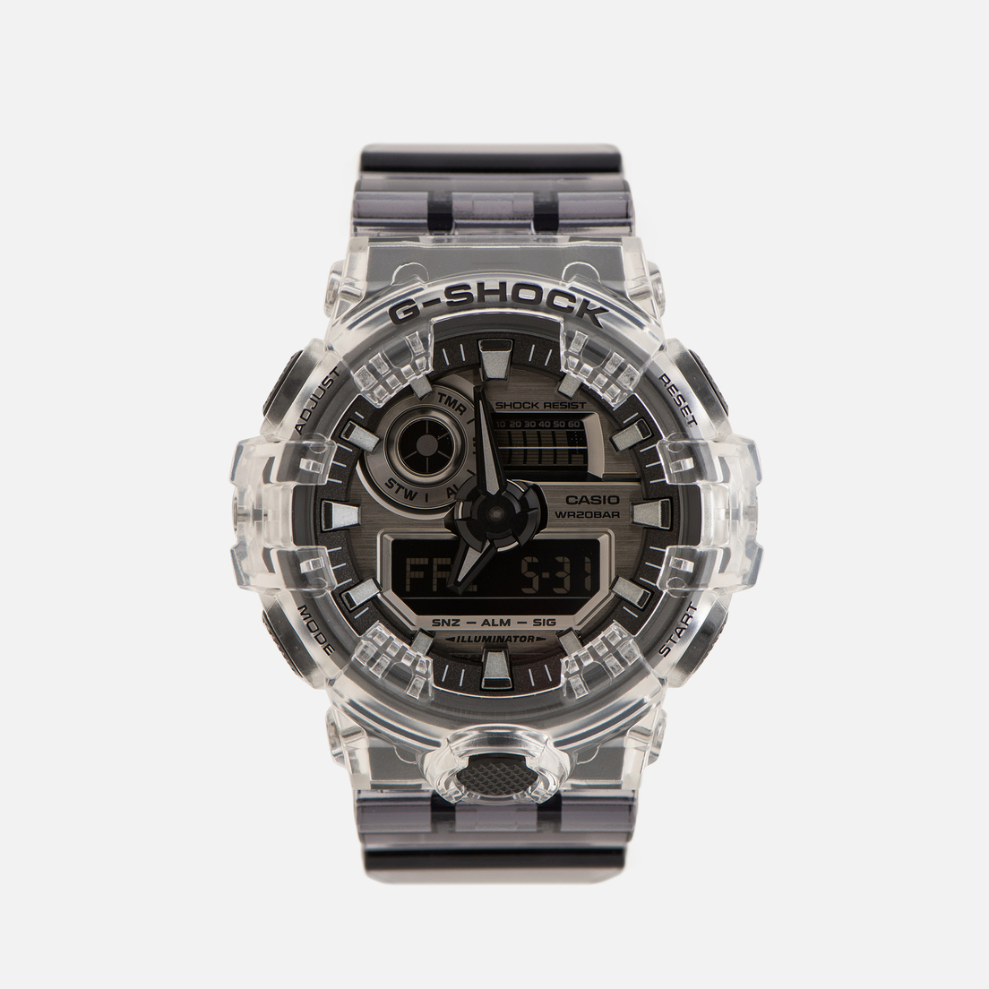 CASIO Наручные часы G-SHOCK GA-700SK-1AER Super Clear Skeleton Series