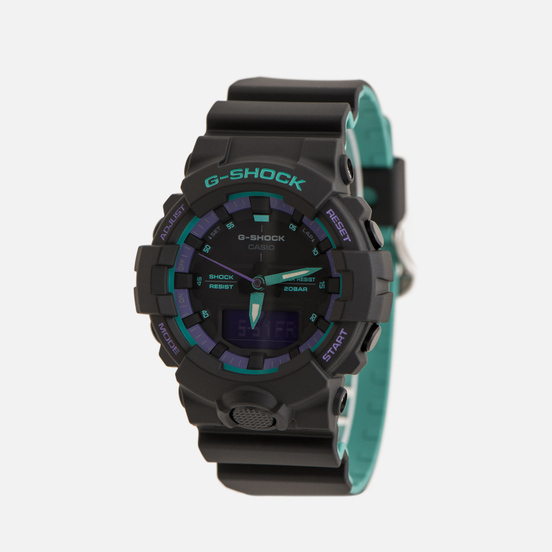 Наручные часы CASIO G-SHOCK GA-800BL-1AER 90s Series Black/Green/Purple